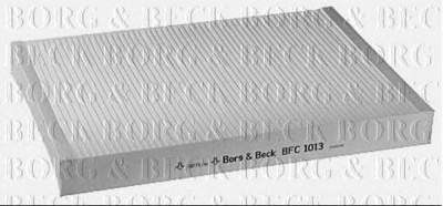 BORG & BECK bfc1013 -  Фильтр воздуха в салоне